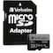 Verbatim 32Gb Pro 600X Microsdhc Memory Card w/ Adapter, Uhs-I U3 Class 10 47041 - alternate 1